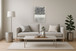 Tundra Texture Layers - 36" x 48" Framed Wall Art - Pearl Silver