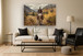 Autumn Trail Journey - 40" x 60" Framed Wall Art - Yellow