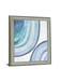 Icy Vortex - 28" x 34" Framed Wall Art - Blue
