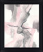 Blush Drift - 28" x 34" Framed Wall Art - Gray
