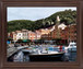 Harbor Village Serenity - 28" x 34" Framed Wall Art - Green