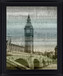 Foggy Landmark View - 28" x 34" Framed Wall Art - Gray