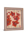 Ruby Petal Dance - 28" x 34" Framed Wall Art - Red