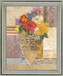 Radiant Bouquet - 28" x 34" Framed Wall Art - Yellow
