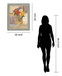 Radiant Bouquet - 28" x 34" Framed Wall Art - Yellow