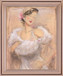Blushed Reverie - 28" x 34" Framed Wall Art - Beige