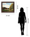 Pastoral Homestead - 28" x 34" Framed Wall Art - Green