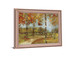 Golden Birch Trail - 28" x 34" Framed Wall Art