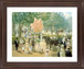 Victorian Balloon Promenade - 28" x 34" Framed Wall Art