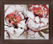 Blushing Petal Burst - 28" x 34" Framed Wall Art - Pink