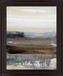 Dawned Layers - 28" x 34" Framed Wall Art - Gray