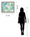 Mist Meadow - 28" x 34" Framed Wall Art - Light Blue
