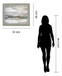 Dusty Drift - 28" x 34" Framed Wall Art - Gray