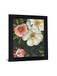 Blushing Petal Harmony - 28" x 34" Framed Wall Art - Dark Gray
