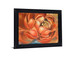 Amber Petal Radiance - 28" x 34" Framed Wall Art