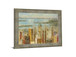 Golden Harbor Skyline - 28" x 34" Framed Wall Art