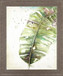 Verdant Splash - 28" x 34" Framed Wall Art - Green