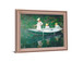 Tranquil Afternoon Drift - 28" x 34" Framed Wall Art - Green