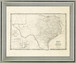 Aged Cartographer - 28" x 34" Framed Wall Art - Beige