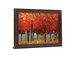 Crimson Canopy - 28" x 34" Framed Wall Art - Red