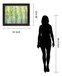 Turnwood - 28" x 34" Framed Wall Art - Green