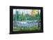 River Birch Vista - 28" x 34" Framed Wall Art - Green