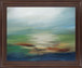 Mist Valley - 28" x 34" Framed Wall Art - Green