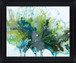Verdant Surge - 28" x 34" Framed Wall Art