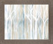 Silent Grove - 28" x 34" Framed Wall Art - Light Blue