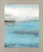 Azure Refuge - 28" x 34" Framed Wall Art - Light Blue