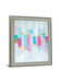 Pastel Block Chorus - 28" x 34" Framed Wall Art - Light Blue