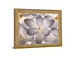 Whispering Blossom - 28" x 34" Framed Wall Art - Gray