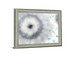 Frosted Petal Burst - 28" x 34" Framed Wall Art - Gray