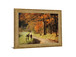 Amber Forest Pathway - 28" x 34" Framed Wall Art