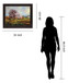 Blossom Meadow - 28" x 34" Framed Wall Art - Light Brown