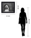 Quiet Passageway - 28" x 34" Framed Wall Art - Dark Gray