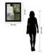 Verdant Mélange - 28" x 34" Framed Wall Art - Green
