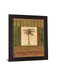 Verdant Palmway - 28" x 34" Framed Wall Art - Light Brown