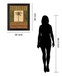 Verdant Palmway - 28" x 34" Framed Wall Art - Light Brown