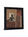 Earth Echoes - 28" x 34" Framed Wall Art - Dark Brown