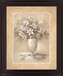 Ivory Blossom Vase - 28" x 34" Framed Wall Art - Beige