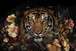 Floral Gaze - 40" x 60" Framed Wall Art - Brown - Light Brown
