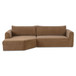 Madrid - Left Sectional - Taupe