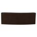 Naomi - Concave Sofa - Dark Brown