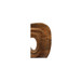Saddler -Sculpture - Natural Acacia