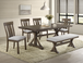 Lloyd Dining Room Set in Walnut 2137 by Crown Mark