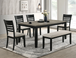 Folio Dining Room Set in Gray 2132 by Crown Mark