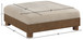 Turin - Fabric Upholstered Modular Ottoman - Taupe