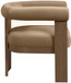 Arienzo - Performance Fabric Upholstered Accent Chair - Walnut Base
