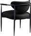 Virella - faux Leather Upholstered Dining Chair (Set of 2) - Black Base